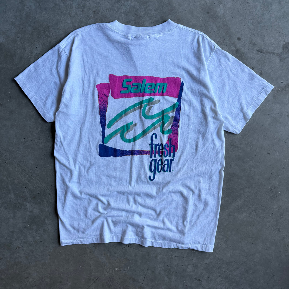 Vintage Salem Cigarettes "Fresh Gear" Promo Tee