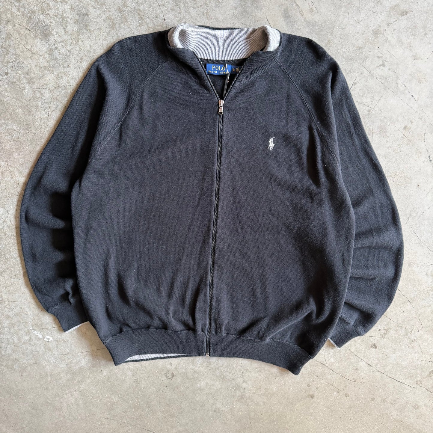 Polo Ralph Lauren Black Zip-Up