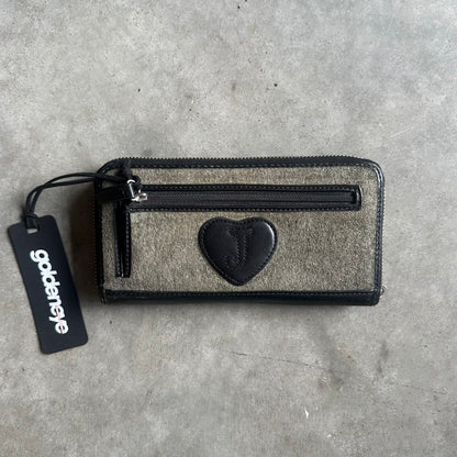 Juicy Couture Olive/Pink/Black Scottie Continental Wallet