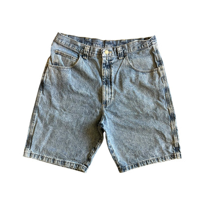 Y2K Wrangler Lightwash Carpenter Jorts