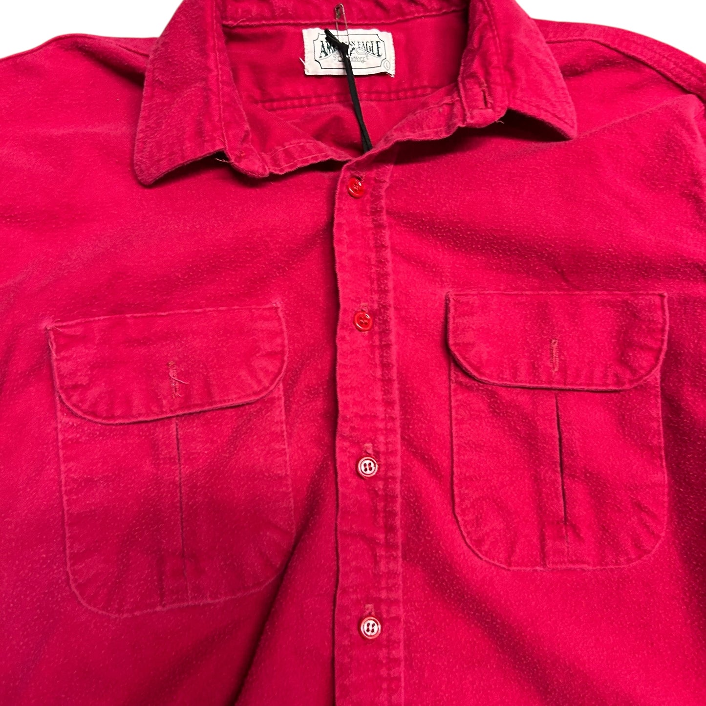 Vintage American Eagle Red Flannel