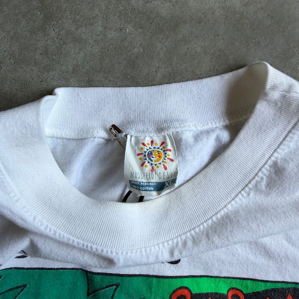 Vintage Cabo San Lucas ‘Save The Rain Forest’ Art Style Tee