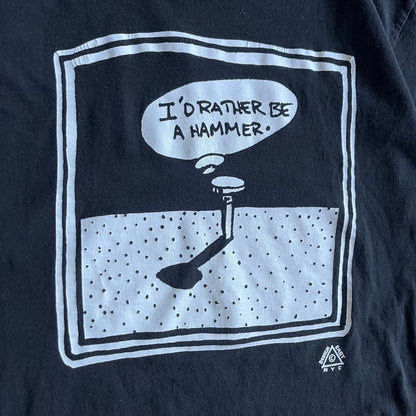 Vintage Design East NYC ‘I’d Rather Be A Hammer’ Art Tee