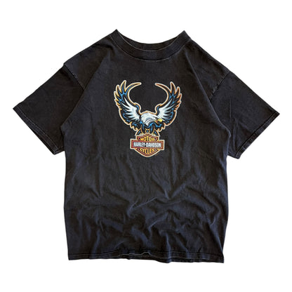 Vintage Harley Davidson Eagle Emblem T Shirt