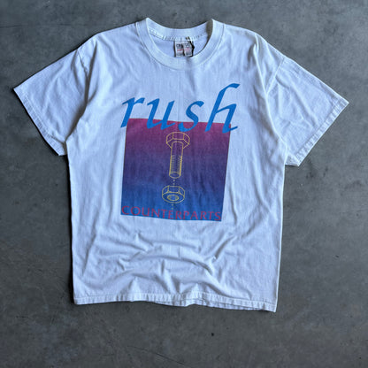 Vintage Rush Counterparts 1994 Parking Lot Boot Tour T Shirt