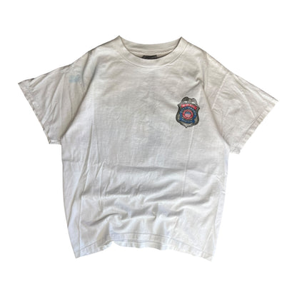 Vintage Butt Naked Law Enforcement Troll Kids Tee