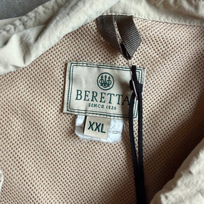 Vintage Beretta Tan Windbreaker Jacket