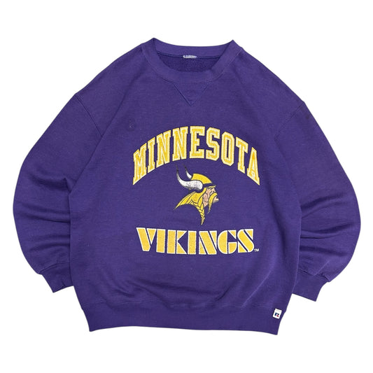 Vintage Russell Minnesota Vikings Logo Sweatshirt