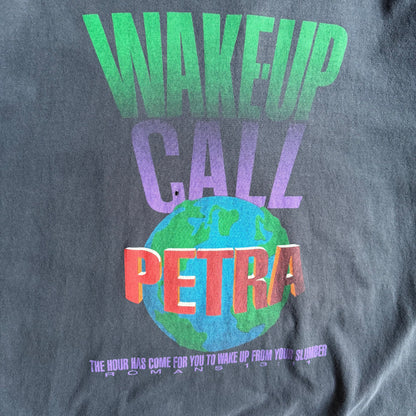 Vintage Petra Wake Up Call Christian Band T Shirt