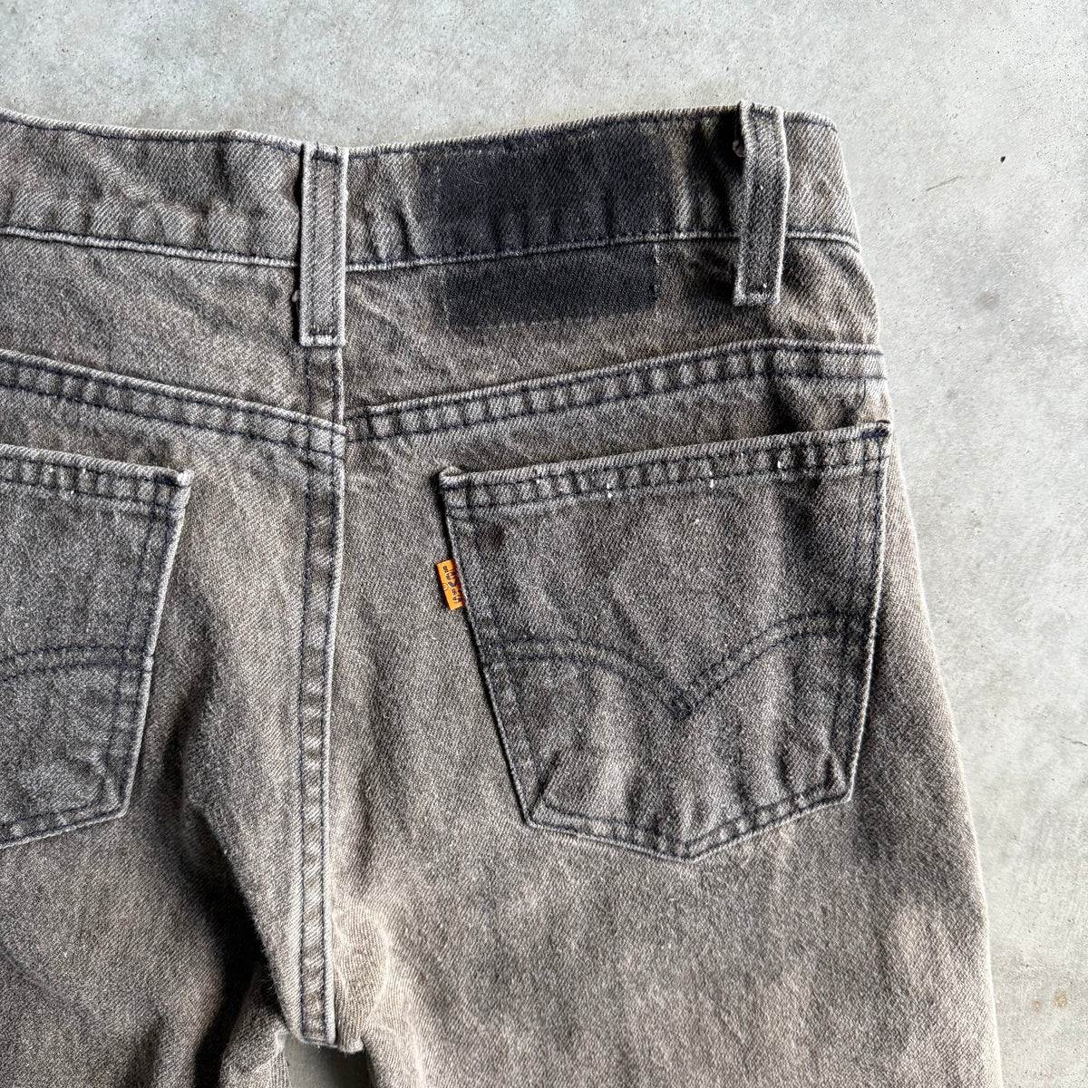 Vintage Levi’s 505 Charcoal Wash Straight Leg Jeans