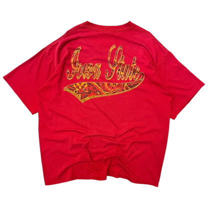 Vintage Iowa State Paisley Spell Out Tee