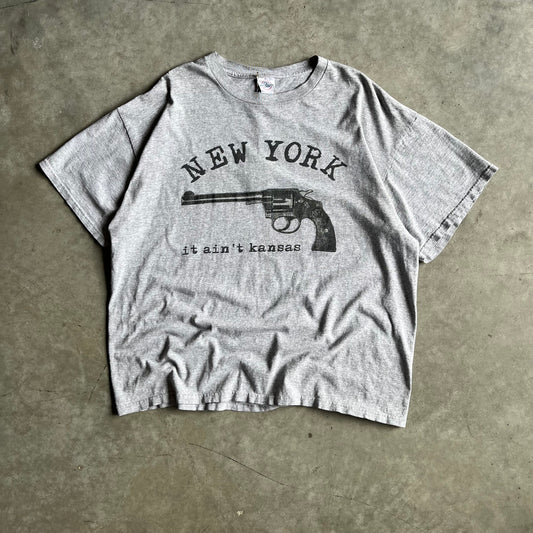 Y2K New York It Ain’t Kansas Revolver Tee