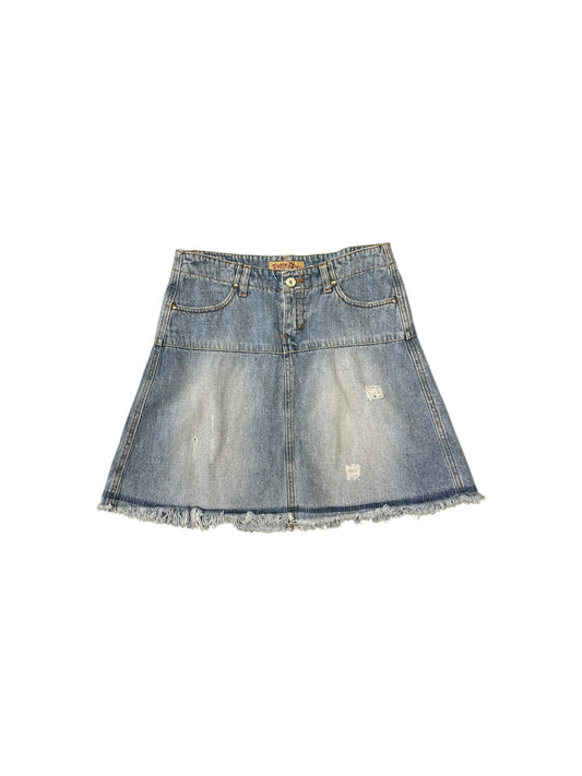 Women’s Y2K Paris Blues Jean Skirt