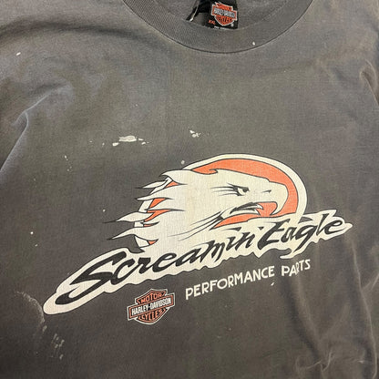 Vintage Harley Davidson Screaming Eagle Long Sleeve Tee