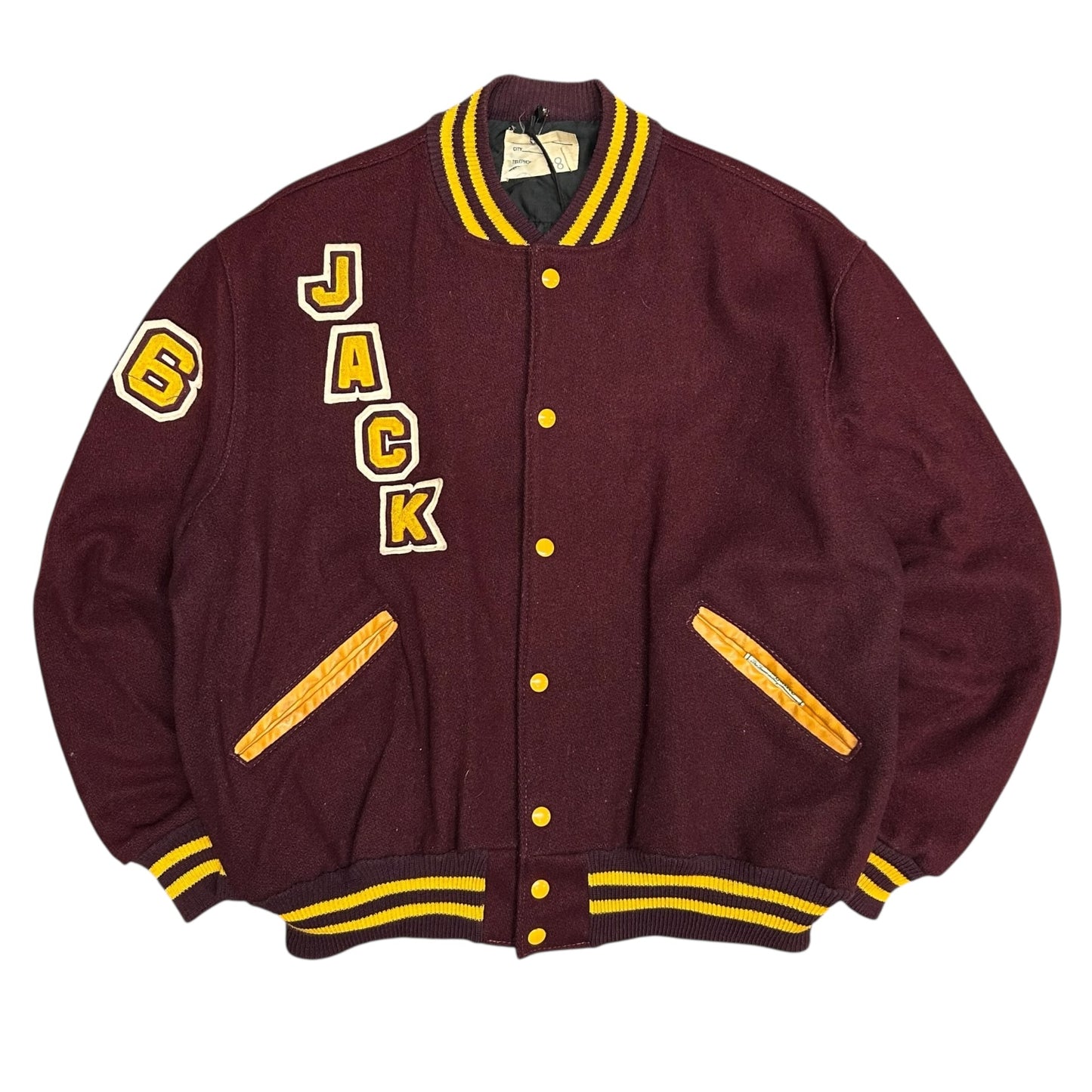 Vintage 1976 Lincoln Railsplitters Varsity Jacket