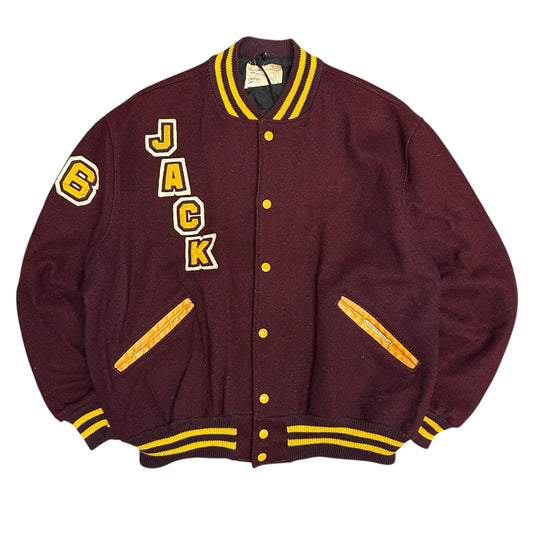 Vintage 1976 Lincoln Railsplitters Varsity Jacket