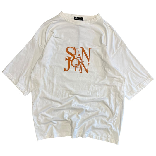 Y2K Sean John Spell-Out Logo Tee