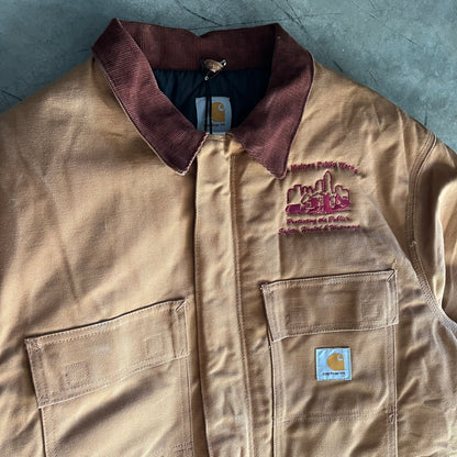 Carhartt ‘C03 BRN’ Quilt Lined Arctic Jacket