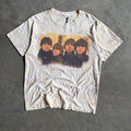 Y2K The Beatles Yellow Tie Dye Group Portrait Tee