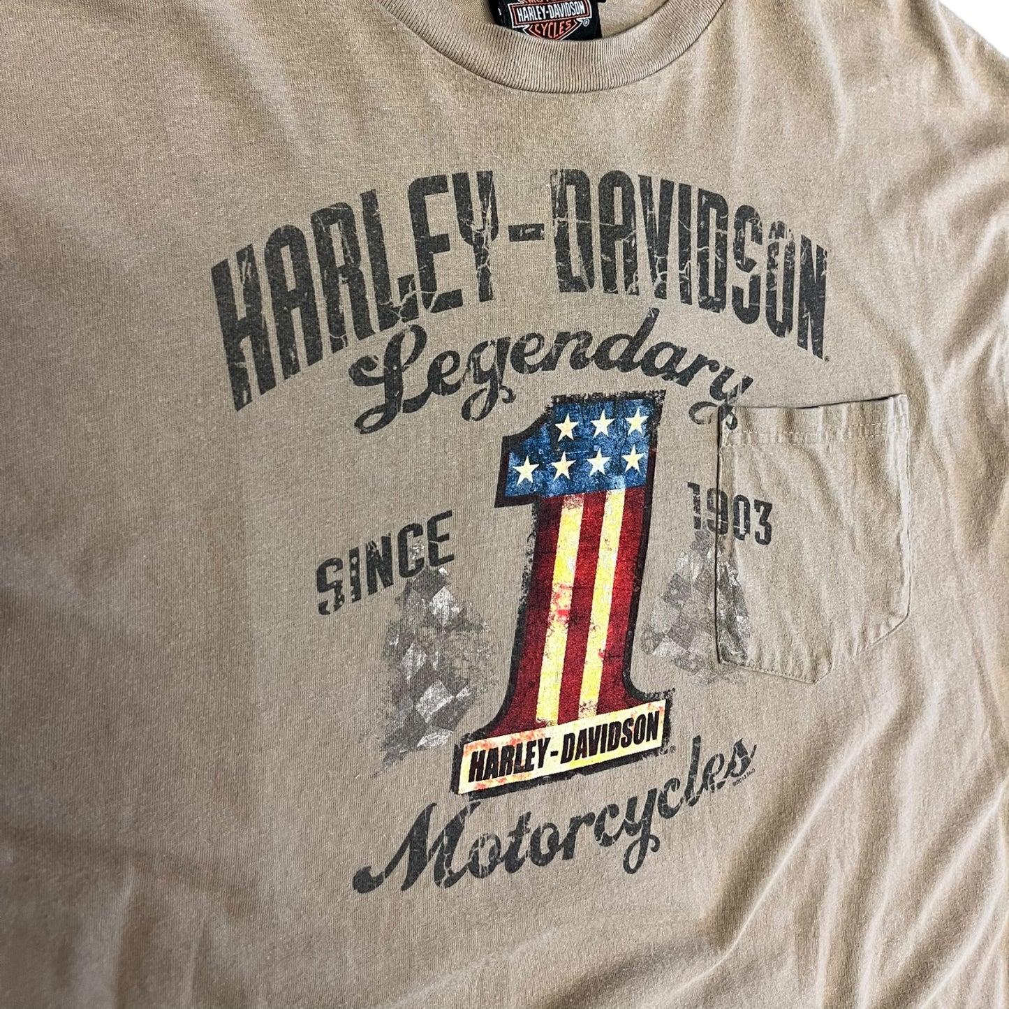Y2K Harley Davidson Hammond Louisiana Tee