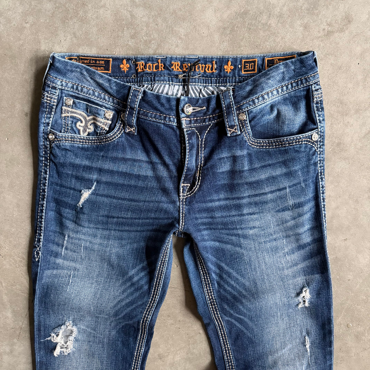 Women’s Y2K Rock Revival Drew Cuffed Skinny Jeans