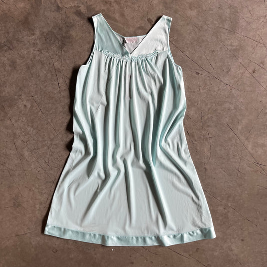 Women’s Vintage Vanity Fair Teal Slip