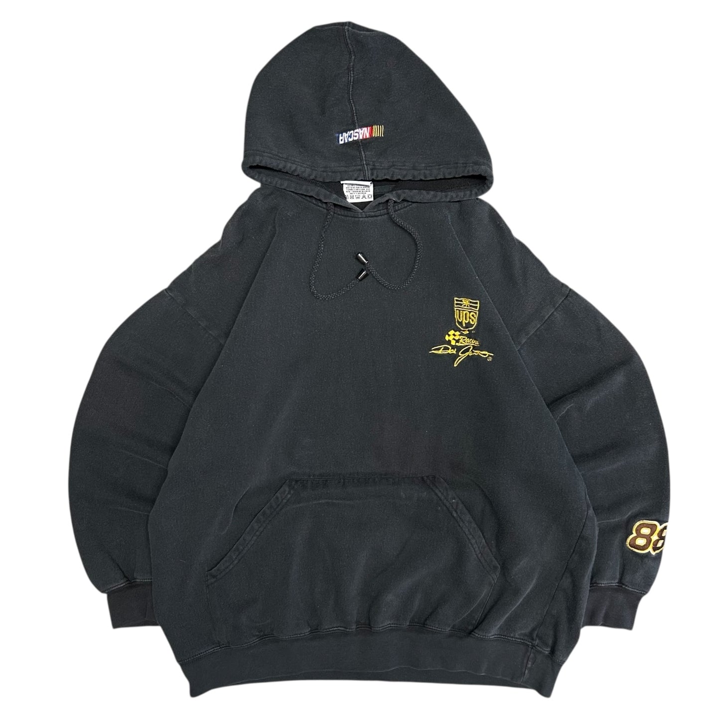 Y2K Dale Jarrett UPS Racing Black Hoodie