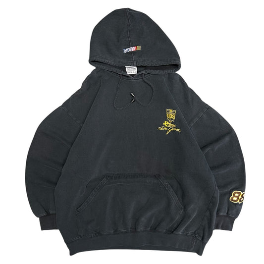 Y2K Dale Jarrett UPS Racing Black Hoodie