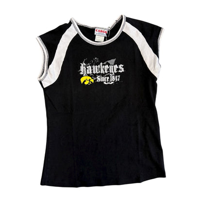Y2K Iowa Hawkeyes Sparkly Women’s Tee