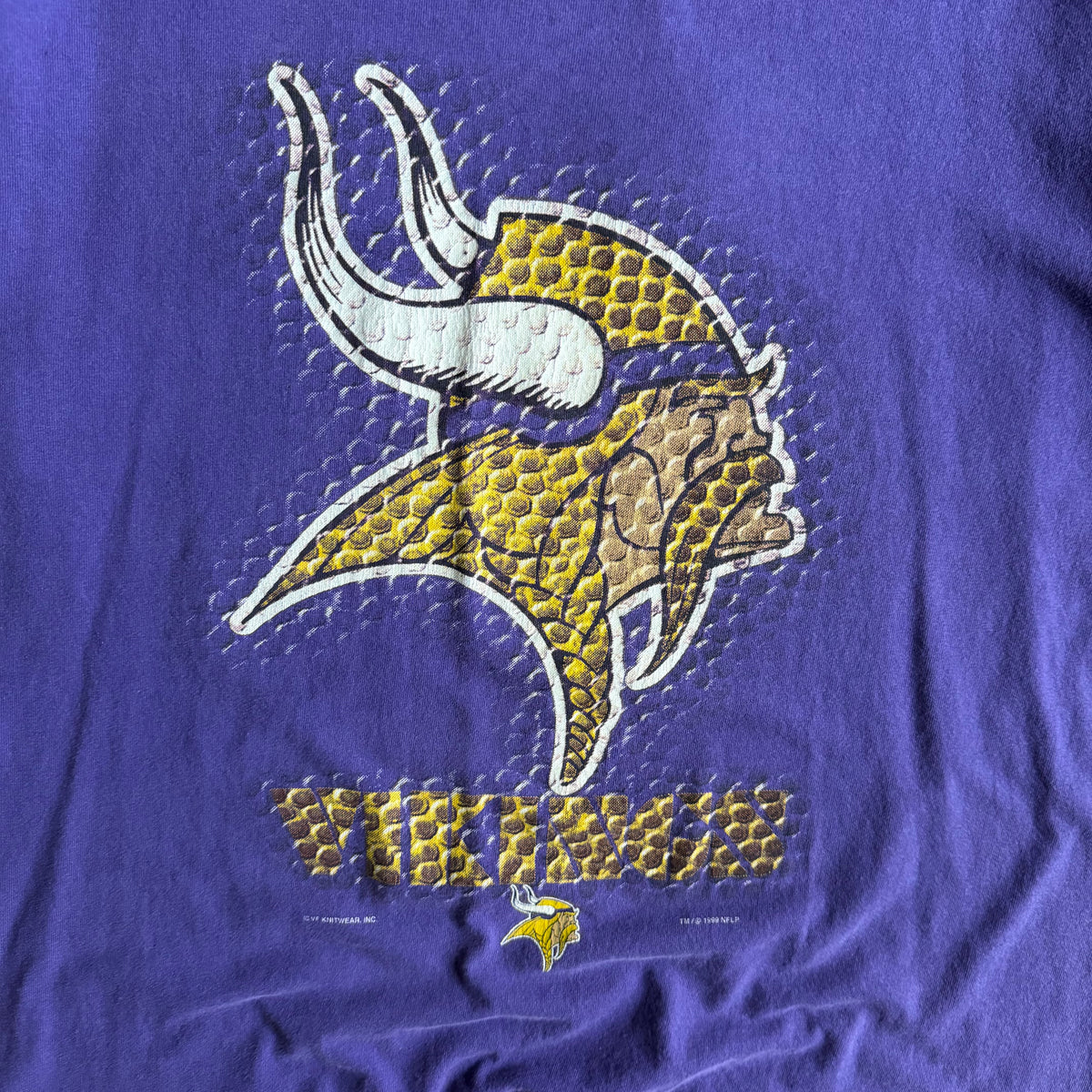 Vintage Lee Minnesota Vikings Football Texture Tee