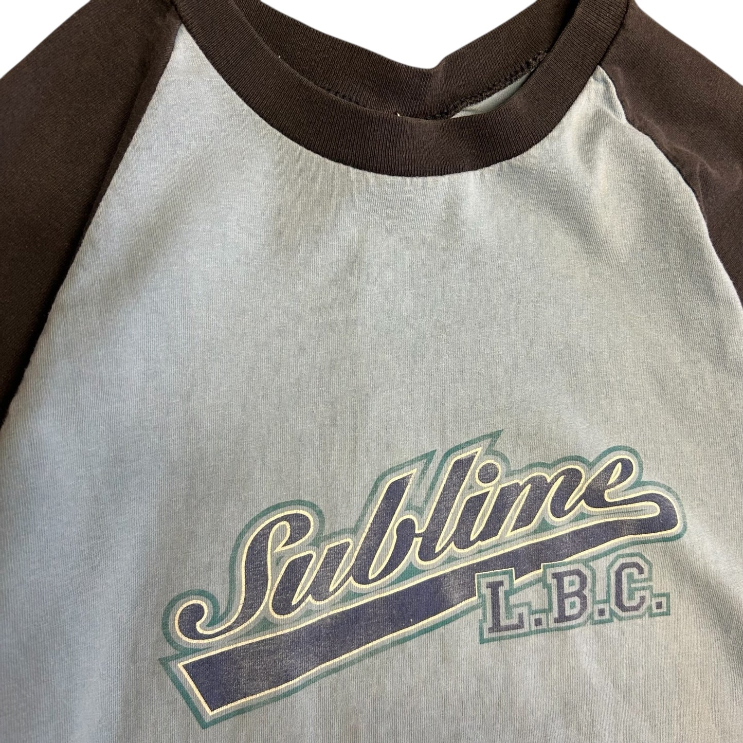 Vintage Sublime Blue Raglan Shirt