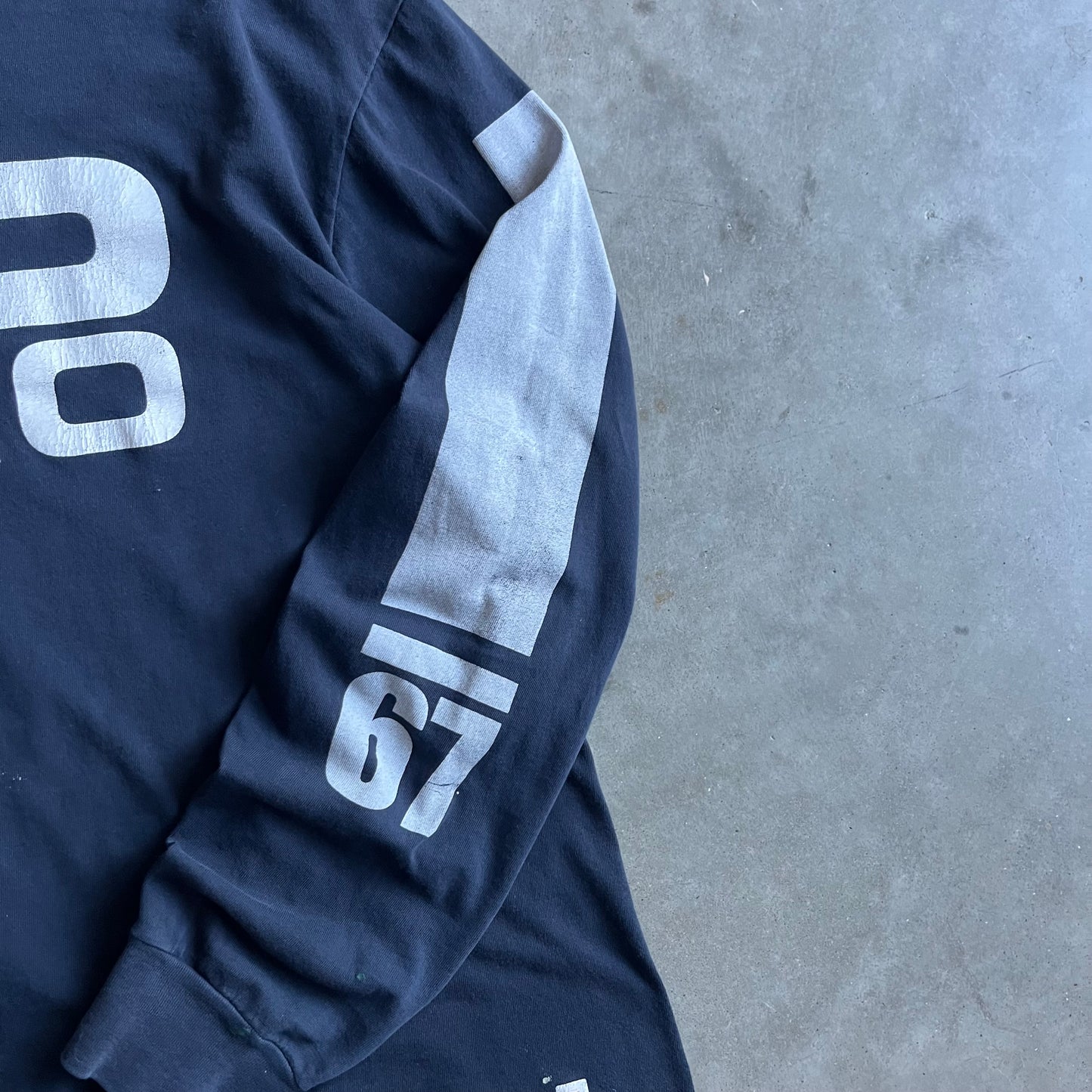 Vintage Polo Sport 67 L/S Navy Tee