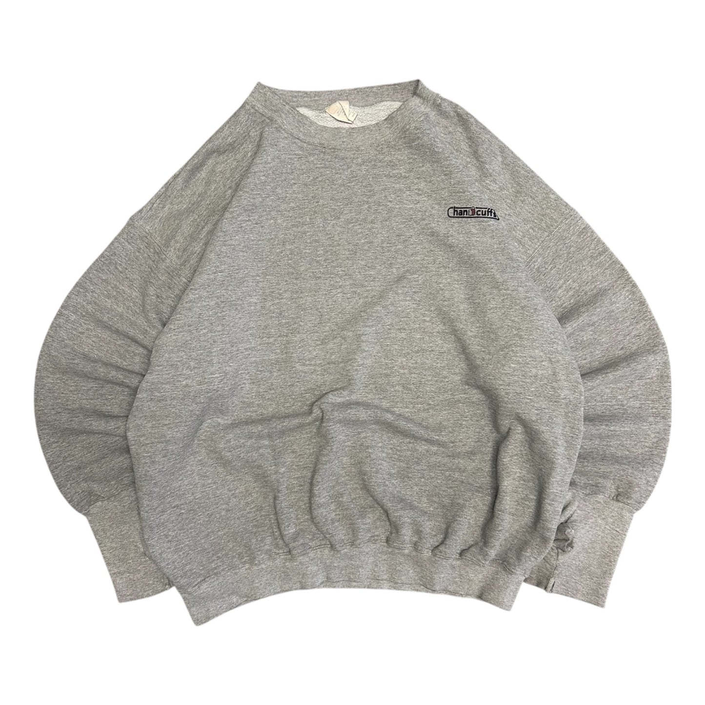 Vintage Handcuffs Grey Crewneck Sweatshirt