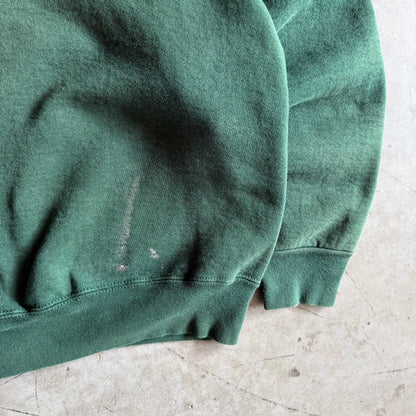 Vintage Faded Blank Green Sweatshirt