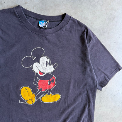 Vintage Disney Mickey Mouse Faded Black Tee