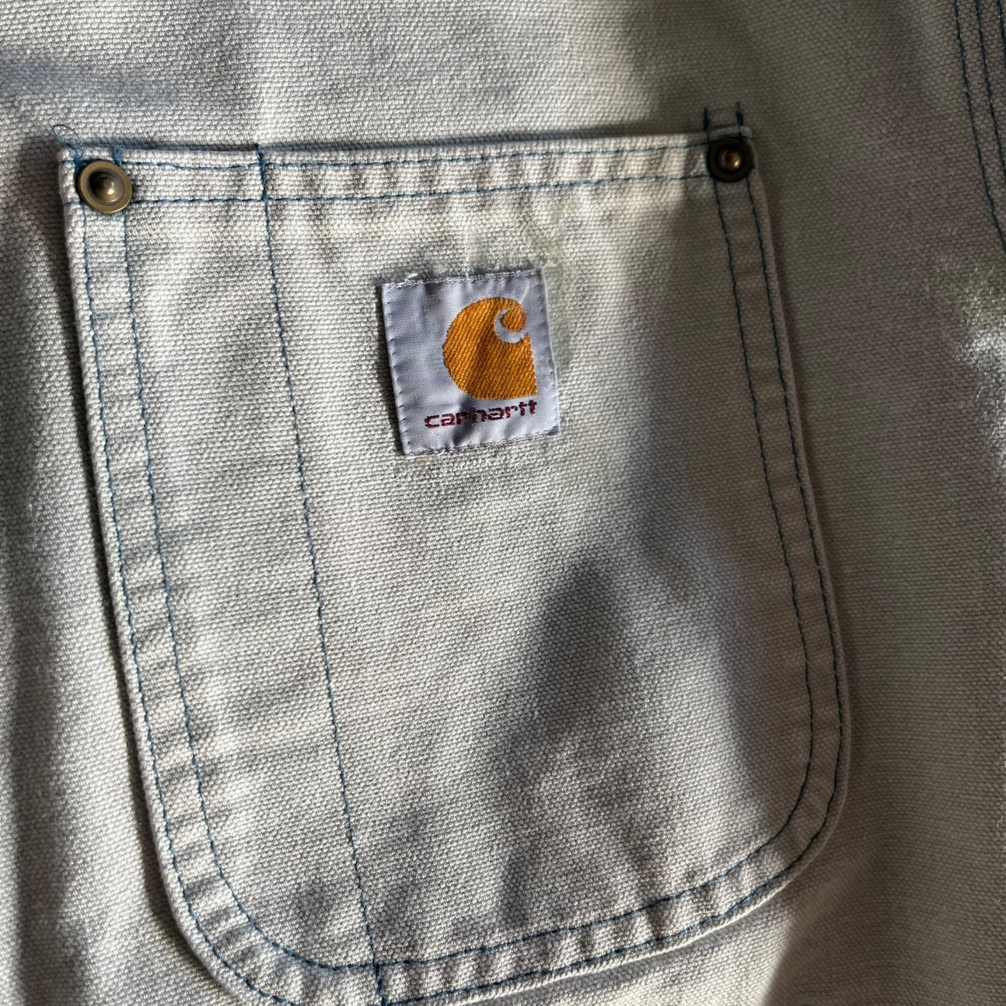 Carhartt ‘JU1055’ Bleached Chore Jacket