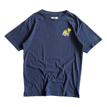 KITH NYC Roses Navy T Shirt