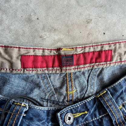 Vintage Marithe Francois Girbaud Kanji Graffiti Baggy Jeans