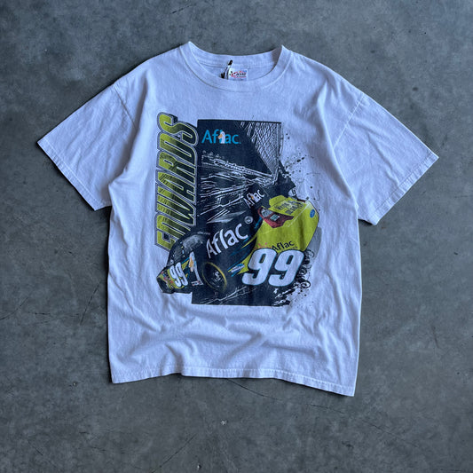 Vintage Carl Edwards #99 Aflac NASCAR Tee