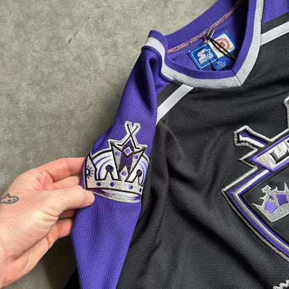 Vintage Starter LA Kings Purple Hockey Jersey