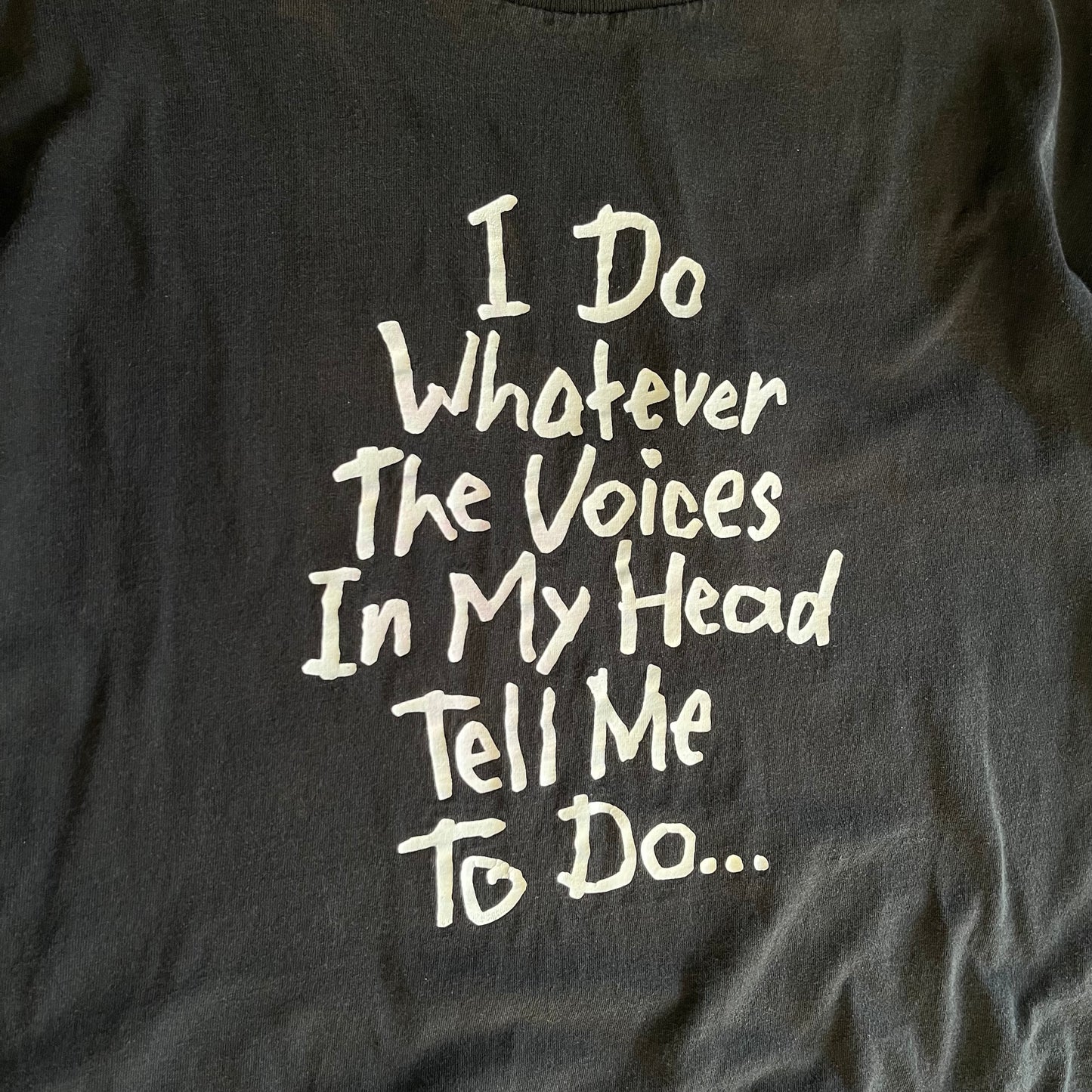 Y2K I Do Whatever The Voices In My Head… Tee