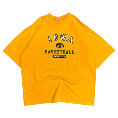 Vintage Cotton Exchange Iowa Hawkeyes Basketball Spell Out Tee