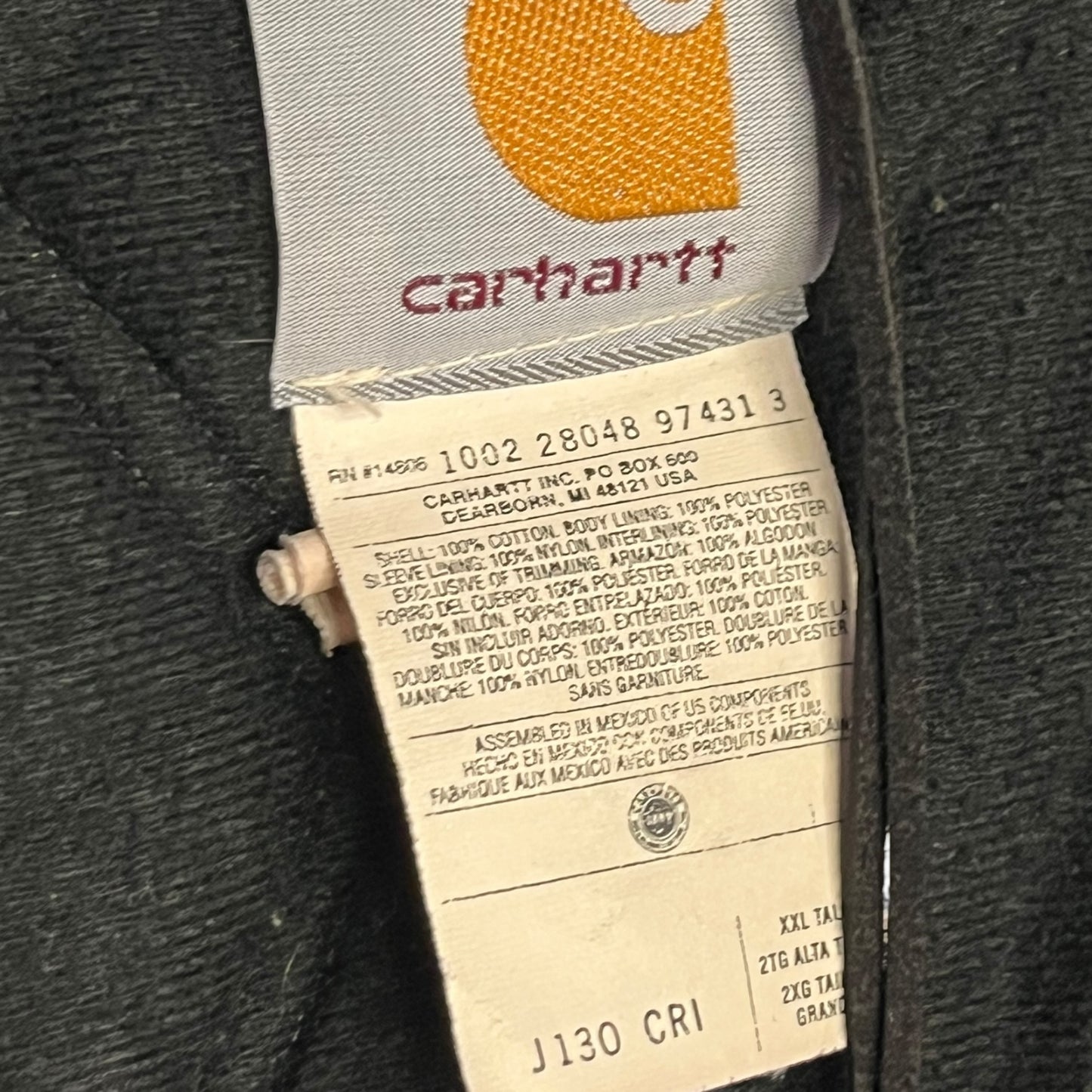 Carhartt ‘J130 CRI’ Hooded Active Jacket