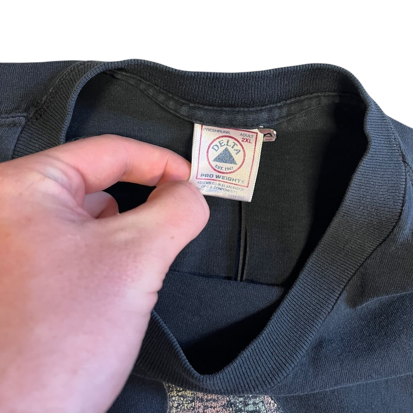 Vintage Stack Of Jack-O-Lanterns And Black Cat Tee