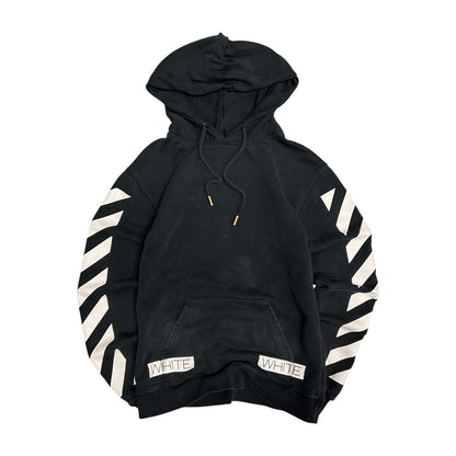 Off White Blue Collar Hoodie