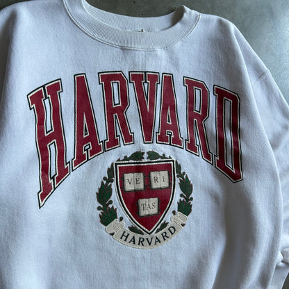 Vintage Harvard Spell Out & Crest Sweatshirt
