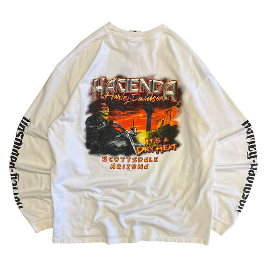 Y2K Harley Davidson Ride Free Spell Out Long Sleeve