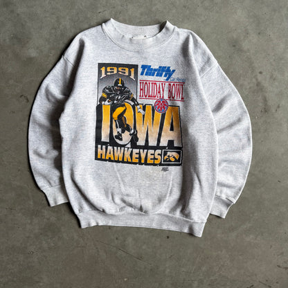 Vintage Iowa Hawkeyes 1991 Holiday Bowl Sweatshirt