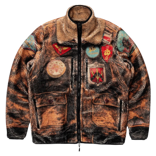 Brigade - Tromp-l'oeil Sherpa Flight Jacket