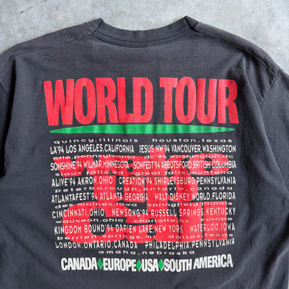 Vintage Petra Wake Up Call Christian Band T Shirt